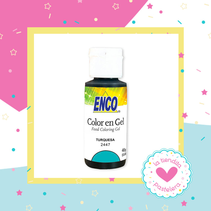 Colorante en Gel ENCO - Turquesa