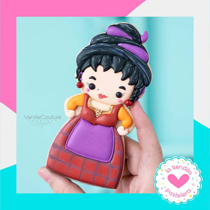 Cortador "Mary Sanderson" (elaborados con plástico 100% biodegradable 😍)