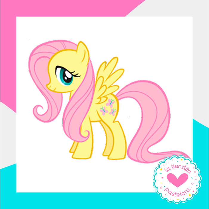 Cortador "My Little Pony Fluttershy" (elaborados con plástico 100% biodegradable 😍)