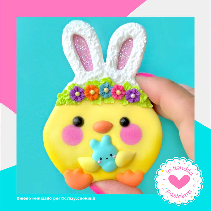 Cortador "Conejo Pascuas 2019" (elaborados con plástico 100% biodegradable 😍)