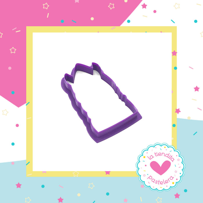 Cortador "Llama con gorro" (elaborados con plástico 100% biodegradable 😍)