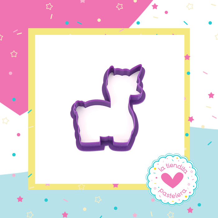 Cortador "Llamicorn" (elaborados con plástico 100% biodegradable 😍)