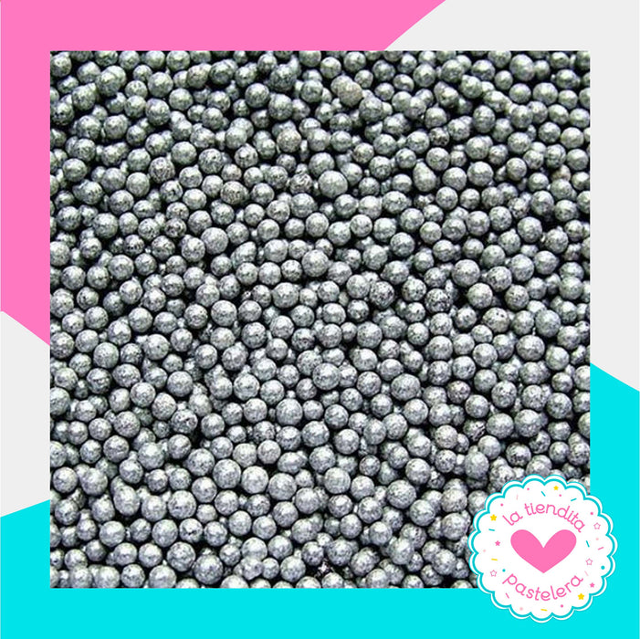 Sprinkles - Micro perlitas plata perladas