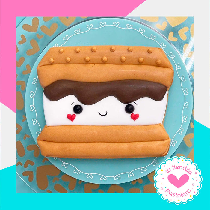 Cortador "Smores" (elaborados con plástico 100% biodegradable 😍)