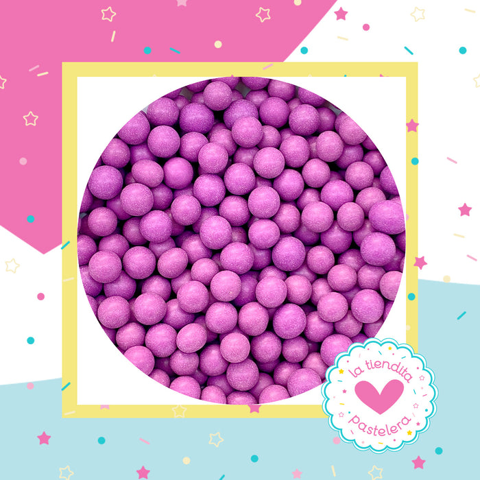 22 Sprinkles - Perlas de chocolate color violeta (medianas)